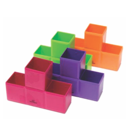 PORTA TRECOS C/3 DIVIS.COR 15,5X10,8X5,4 WPP20011